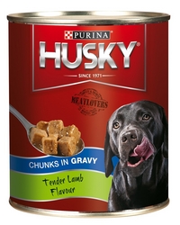 Husky Purina Lamb Chunks In Gravy Dog Food - 385g
