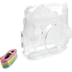 Tuff-Luv H5_42 Plastic Case With Rainbow Strap For Instax MINI 8