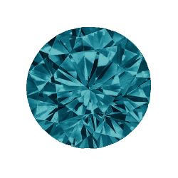 1.05 Carat Blue Diamond Si2 Clarity