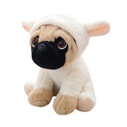Staron Plush Toy Dog Plush Toy Stuffed Animal Soft Dress Up Puppy Doll Plush Puppet Doll Toys Gift For Birthday Christmas Valentine's