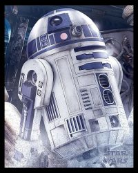 R2-D2 Droid - Framed MINI Poster 40 X 50CM