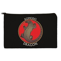 Komodo Dragon Makeup Cosmetic Bag Organizer Pouch