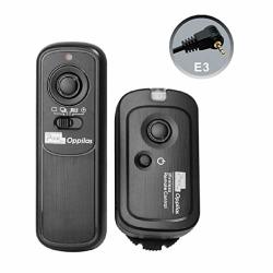Pixel Oppilas 2.4GHZ Digital Wireless Remote Shutter Release E3 For Canon Fujifilm GFX50R Samsung Contax Sigma And Hassleblad Cameras Replaces Canon RS-60E3
