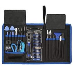 In 80 1 Precision Screwdriver Set Magnetic Screwdriver Bit Kit Professional Electronics Repair Tool Kit With Flexible Shaft Portable Bag For PS4 LAPTOP IPHONE8 COMPUTER PHONE XBOX TABLETS CAMERA WATCH