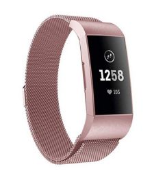 Fitbit Charge 3 Metallic Strap