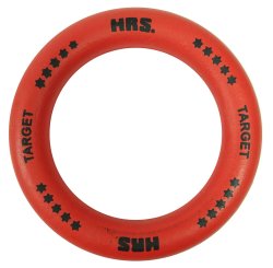 4 X Hrs Target Rubber Round Tennikoit Tennis Rings 7 Inches Red Color HRS-TKR2D