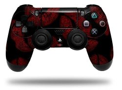 Vinyl Skin Wrap For Sony PS4 Dualshock Controller Red And Black Lips Controller Not Included