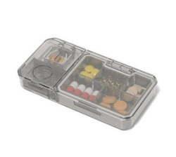 3IN1TRAVELING Multifunctional-stackable Medicine Container Pill With Cutter