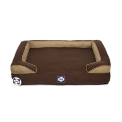 Sealy Embrace Dog Bed Autumn Brown Medium