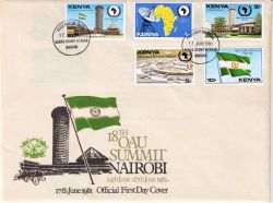 Kenya 1981 18th Oau Summit Nairobi First Day Cover