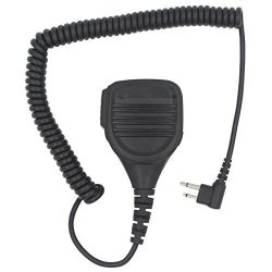Kenmax 2 Pin Heavy Duty Handheld Lapel Ruggedized Microphone Speaker MIC With 3.5 Mm Jack For Motorola CLS1413 CP125 CP140 SU210 SU22 MV21C GP2000