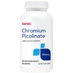 GNC Chromium Picolinate 200MG 180 Tablets