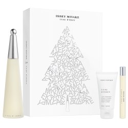 Issey Miyake L'dissey Giftset With Eau De Toilette 100ML Plus A Purse Spray 10ML And A Body Lotion 75ML