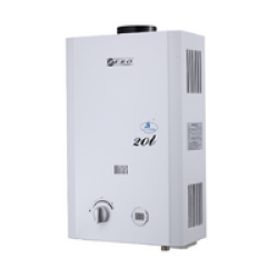 Zero Appliances 20GEYSERZERO Gas Water Heater With Flu Pipe 20L