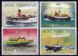 Faroe Mnh 1992 Ships Um - Cat Value = R80.00