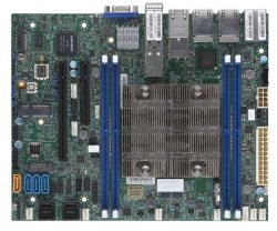 Supermicro Mb - Soc Pentium D1508 2.2GHZ 2C 4T 4X Dimm Ecc-reg 2X 1GBE 2X 10GBE Sfp+