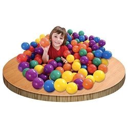 New Unbrand Intex Small Fun Ballz - 100 Multi-colored 2 1 2" Plastic Balls For Ages 3+