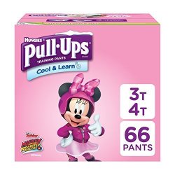 Pull-Ups Cool & Learn Potty Training Pants For Girls 3T-4T 32-40 Lb. 66 Ct. Packaging May Vary