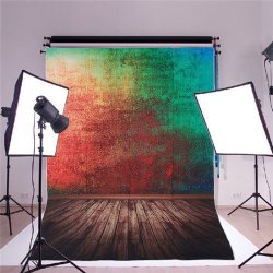 Colorful Wall Floor Studio Backdrop