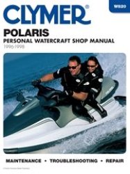 Clymer W820 Polaris Water Vehicles Shop Manual 1996-1998