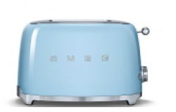 Smeg 50'S Style Retro 2-SLICE Toaster Various Colours TSF01SA - Pastel Blue