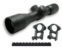 M1SURPLUS Compact Hunting 4X30 Rifle Scope Kit For Ruger 10 22 Includes Free Mount And Rings