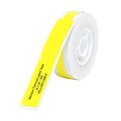 D11 D110 D101 H1S Thermal Label 12.5X74MM - 65 Labels Per Roll - Yellow For Cable