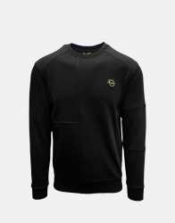Glacker Black Sweatshirt - XXL Black