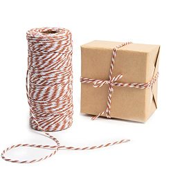 McFanBe 328 Feet Natural Jute Rope Twine 2mm Colored String Cord for DIY Arts Crafts Gardening Bundling Gifts Decoration Black-1pcs 