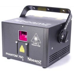 Beamz Phantom750 Pure Diode Laser Rgb Anamation 30kpps