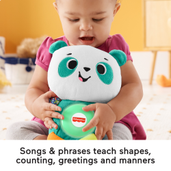 Fisher-price Linkimals Play Together Panda Musical Learning Plush Toy
