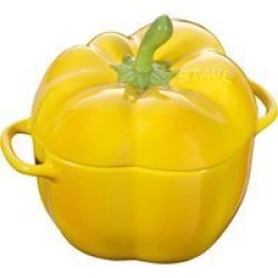 Staub Ceramique Yellow Pepper Casserole 12CM