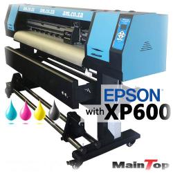 Fastcolour Lite 1600MM Epson XP600 Printhead Budget Dye Sublimation Large Format Printer Maintop Rip Software Set Of Cmyk Dye Sublimation Ink