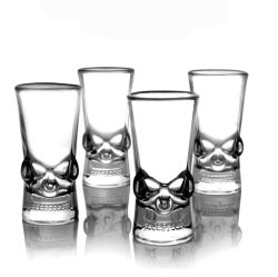 50ml Creative Crystal Skull Glass Vodka Whisky Glass In Stock