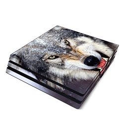Decorative Video Game Skin Decal Cover Sticker For Sony Playstation 4 Pro Console PS4 Pro - Wolf