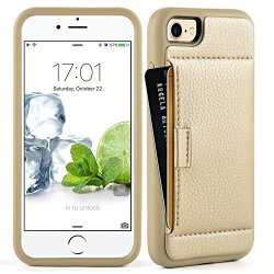 Iphone 8 Wallet Case Iphone 8 7 Case Zve Apple Iphone 7 8 Case With Card Holder Iphone 7 Leather Wallet Shockproof