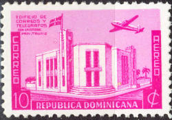 Dominican Republic 1941 Sg 458 Post Office Cristobal Unmounted Mint Complete Set