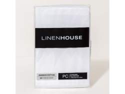 Linen House Elka Bamboo Standard Pillowcase 500 Thread Count Charcoal