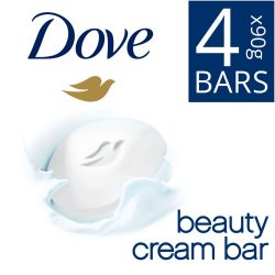 Dove Soap Bar White 4 Pack X 90G