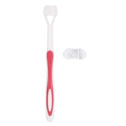 Amazon Three Sided Toothbrush - Red