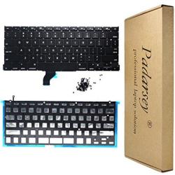 Padarsey Replacement Us Backlit Backlight Keyboard With 80 Pce Screws -for Apple Macbook Pro Retina 13" A1502 Late 2013- Early 2015