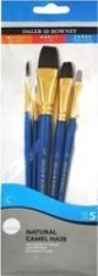 Dr. Simply Camel Hair Watercolour Brushes 5 Pack - Short Handle