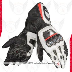 Dainese Steel Protection Motorbike Racing Genuine Leather Gloves All Sizes Available