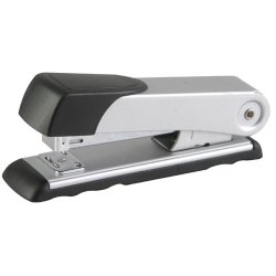 Desktop Steel Stapler Medium 105 24 6 26 6 Silver 20 Pages