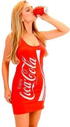 Coke Coca-cola Red Tunic Tank Dress Juniors XL