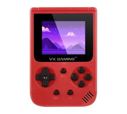 VX Gaming Handheld Gaming Machine Retro Red 2.0