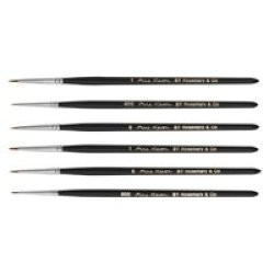 Synthetic Watercolour Brush Top Up Set Of 6 Sizes: 2 X 000 2 X 0 2 X 1