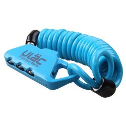 Anti-theft Bike Lock 1200 Mm Steel Cable MINI Convenient Carry Password Mountain Road Bike... - Blue