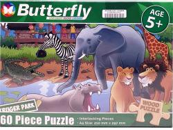 Butterfly 60 Piece A4 Wooden Puzzle At The Kruger