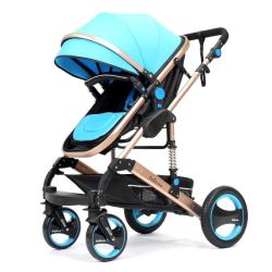 Belecoo stroller clearance blue